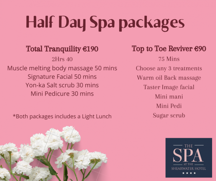 half day spa packages
