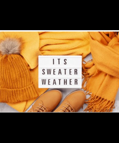 Sweater Weather 