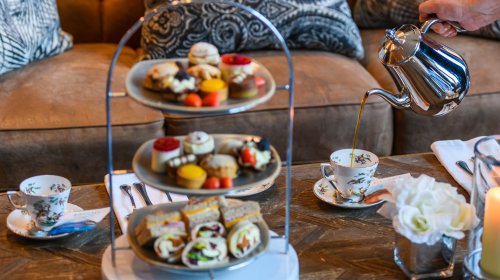 Afternoon Tea in our Library Lounge 